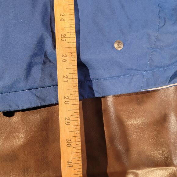 Columbia Colorblock Gorpcore Interchange Vertex Jacket Blue Black Mens XL - Picture 10 of 10